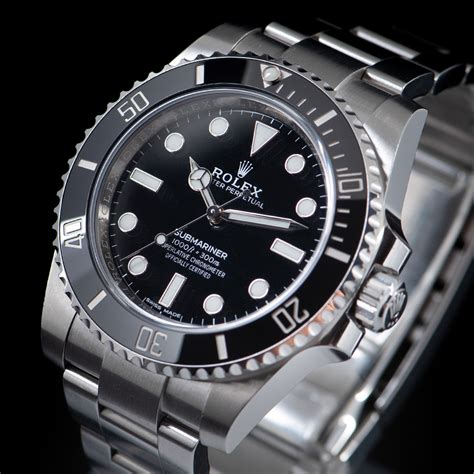 rolex submariner no data vetro plastica